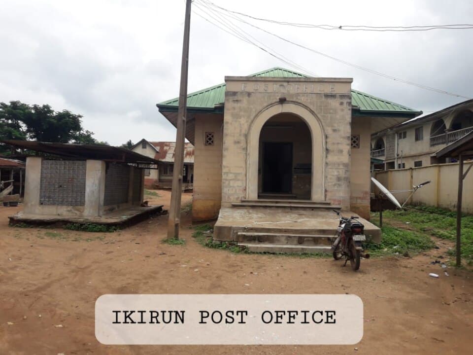 Post office in Ikirun, Osun State